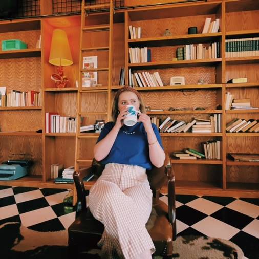Drinking Coffee
