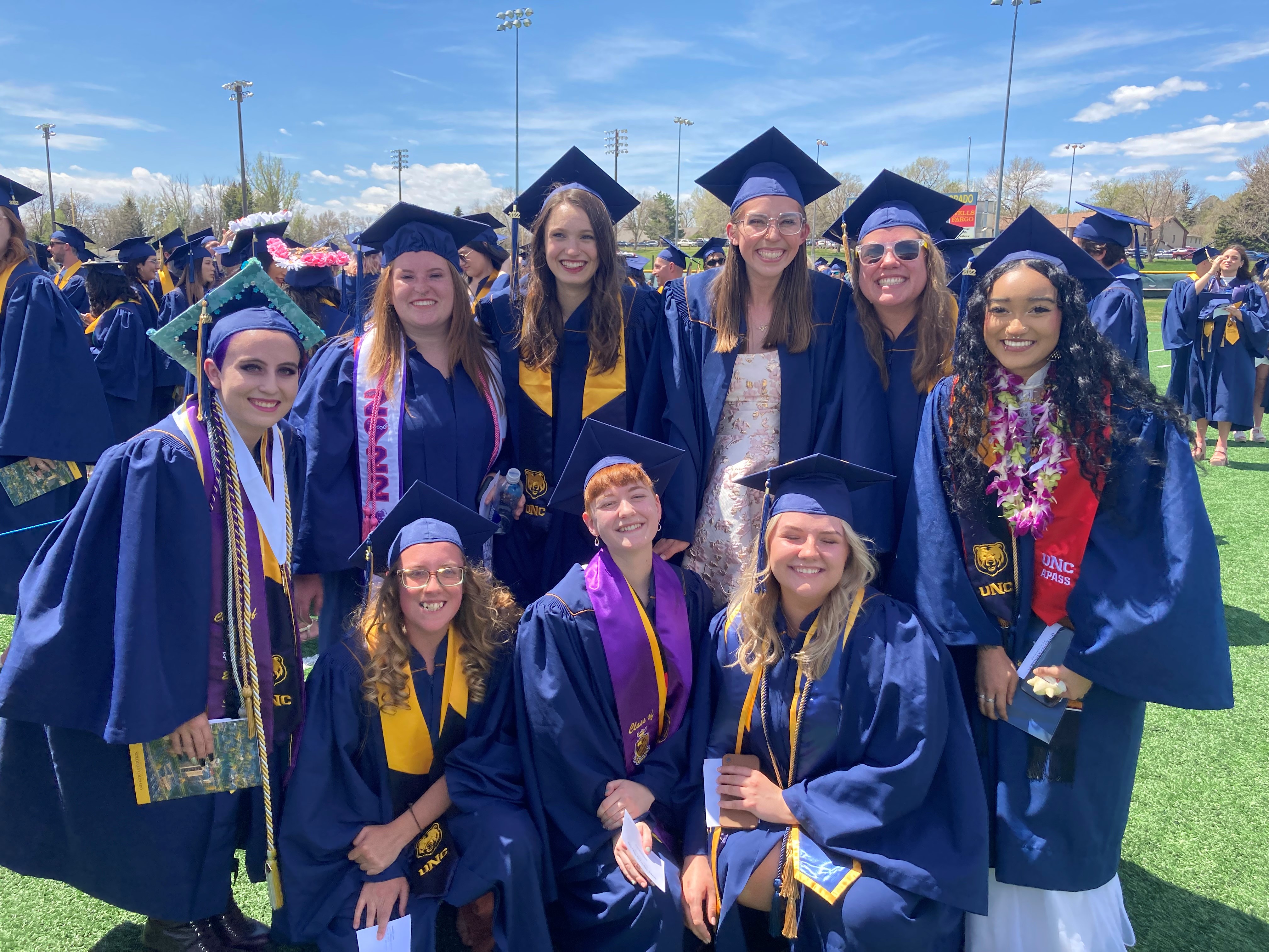Group of graduates